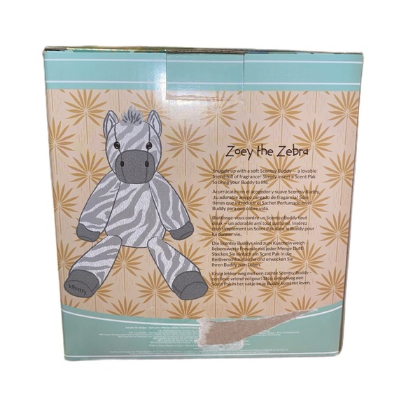 Scentsy Zoey the zebra - Picture 2 of 5